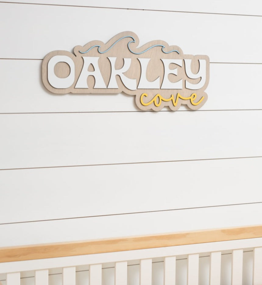 The Oakley Layered Sign